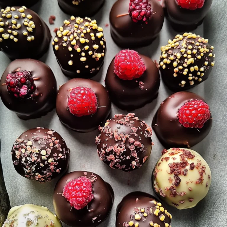 Raspberry Truffles Recipe
