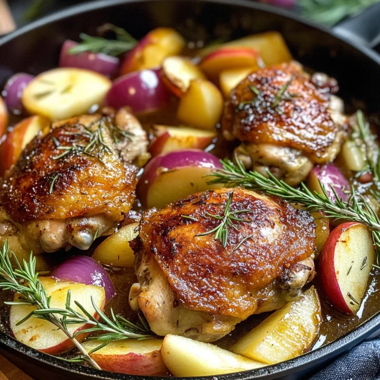 Rosemary Apple Cider Chicken Recipe