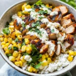 Street Corn Chicken Rice Bowl Recipe