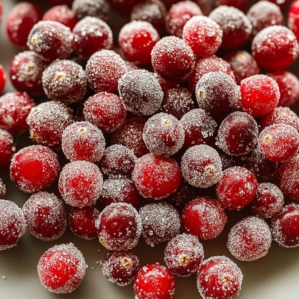 Sugared Cranberries Recipe