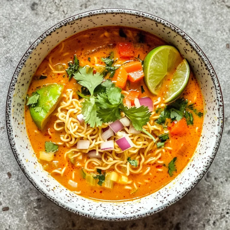 Thai Red Curry Soup