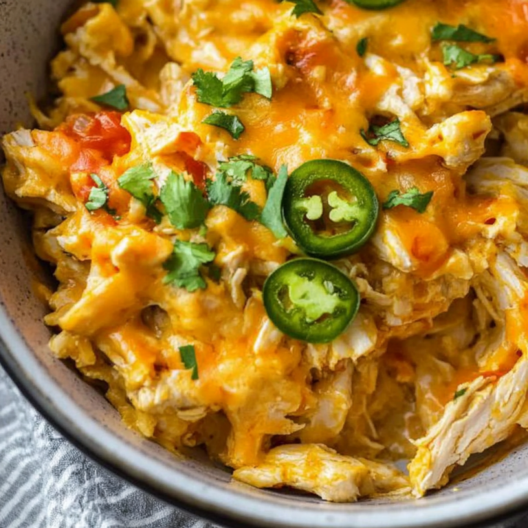 Jalapeño Buffalo Chicken Casserole: Whole30, Keto, Paleo, GF