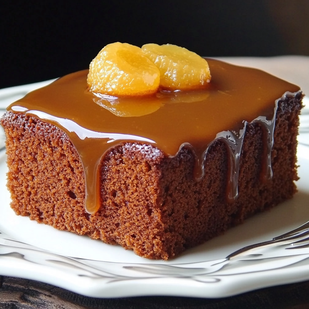 Orange Ginger Honey Cake