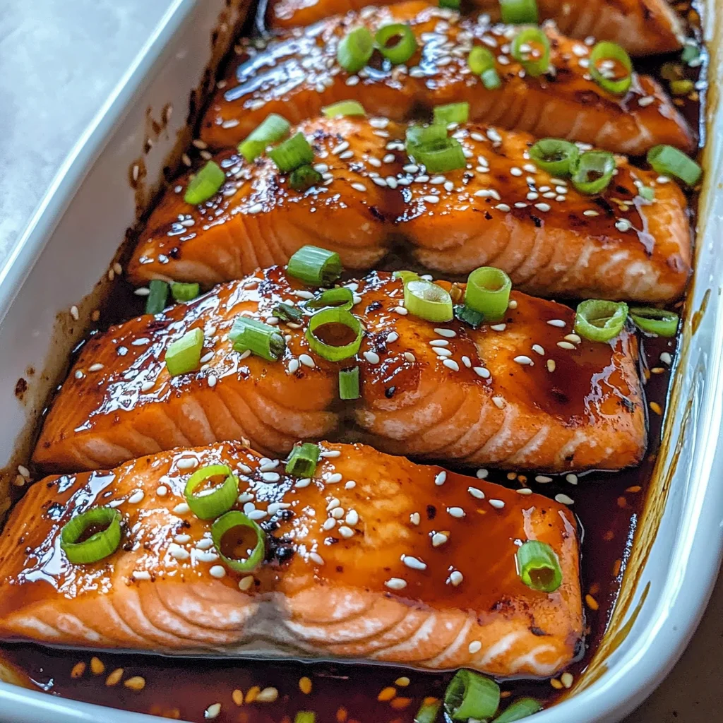 Baked Teriyaki Salmon