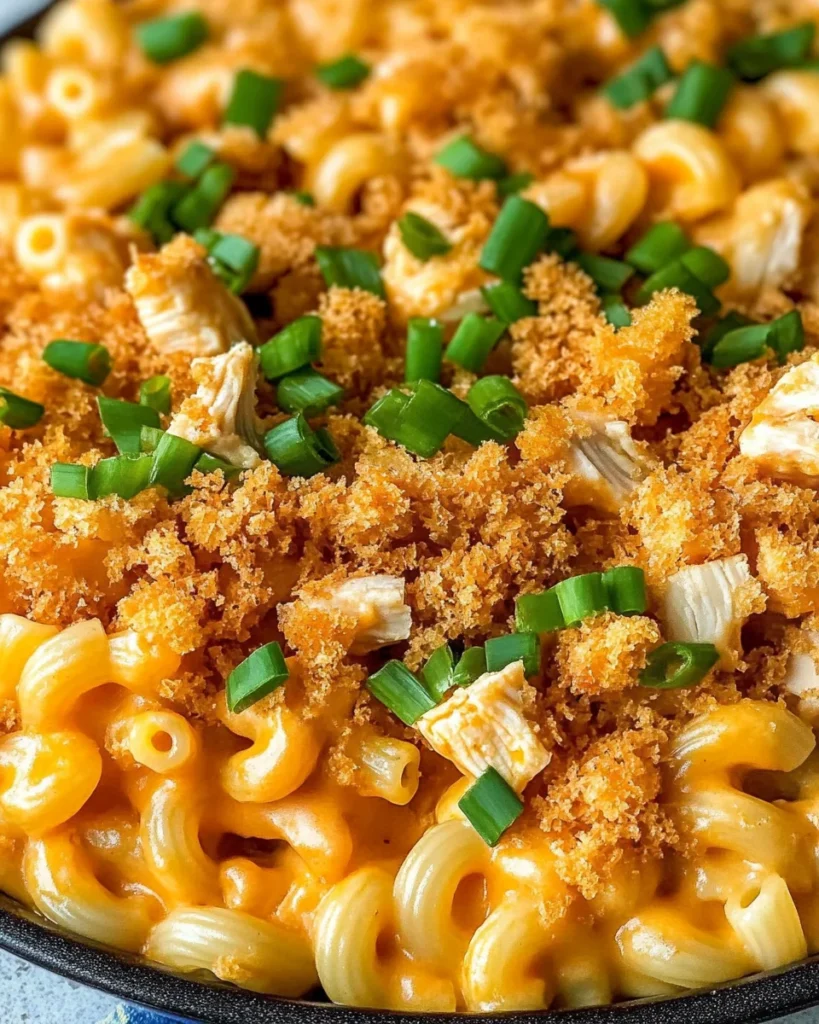 Buffalo Chicken Mac and Cheese