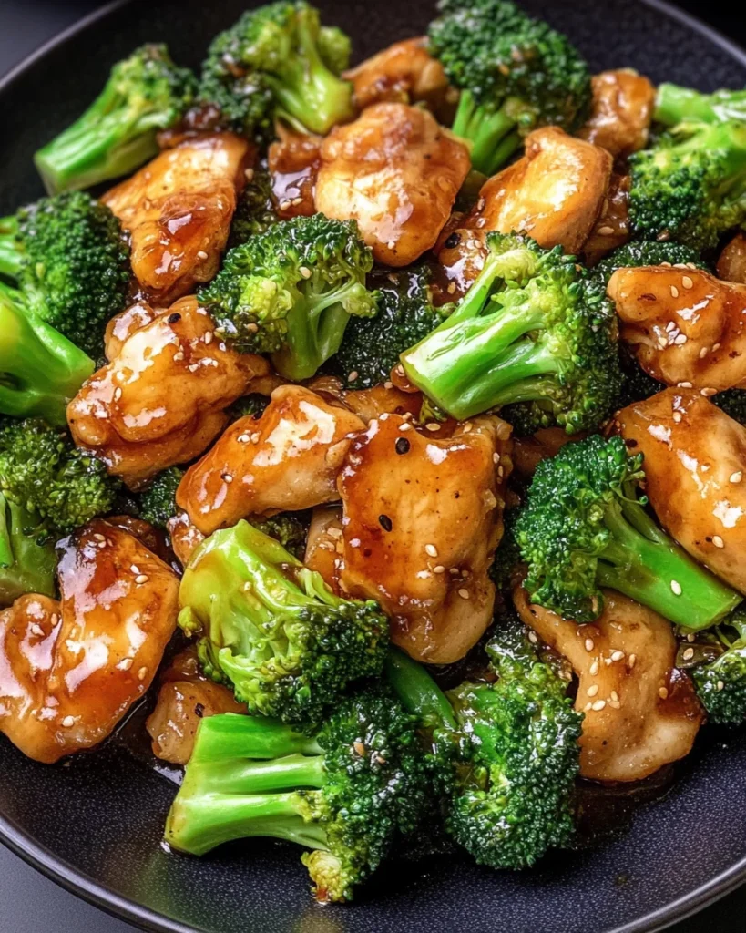 Chinese Chicken and Broccoli