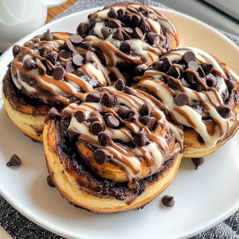 Chocolate Chip Cinnamon Rolls