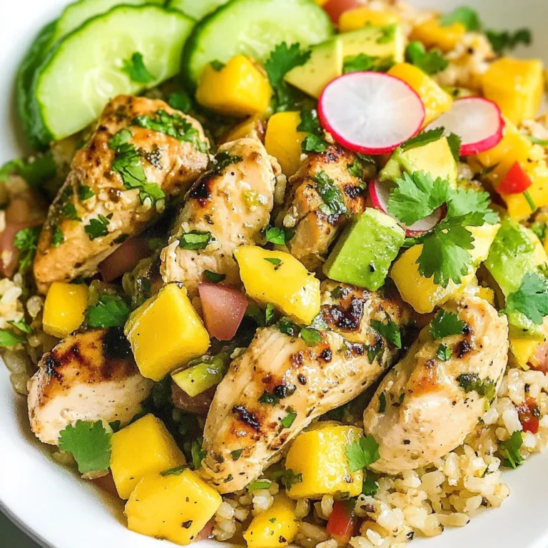 Cilantro Lime Chicken & Riced Cauliflower