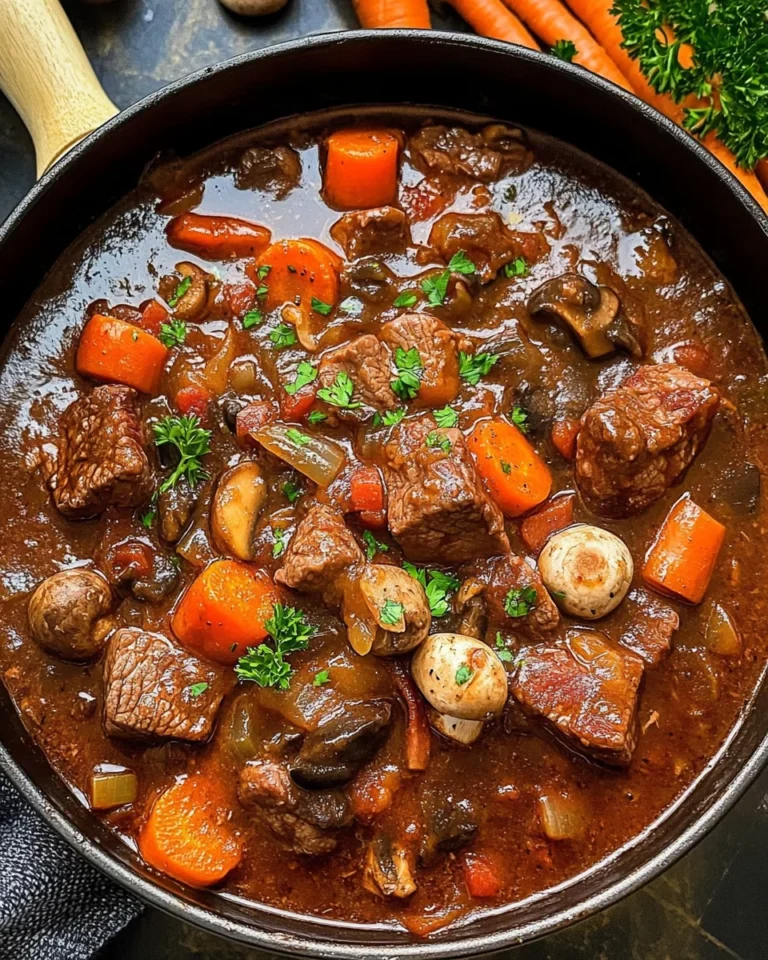 Classic Beef Bourguignon
