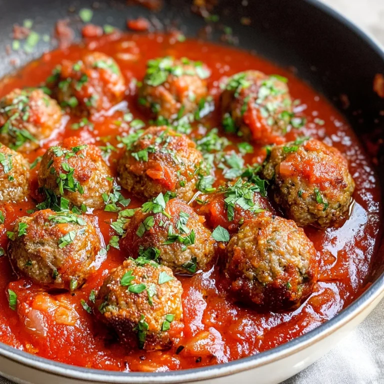 Classic Italian Meatballs (Tender and Juicy!)