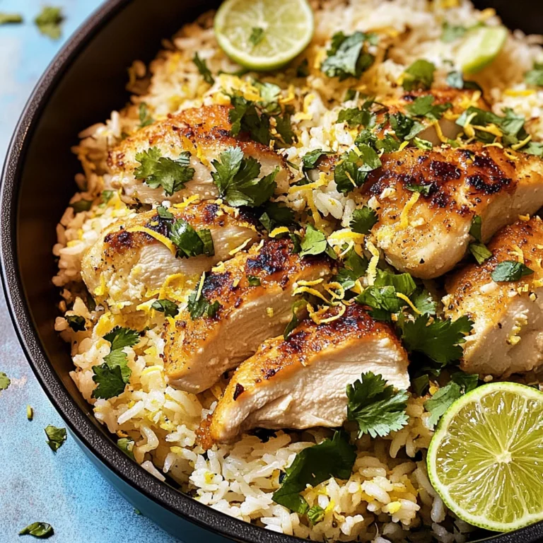 Coconut Lime Chicken and Rice