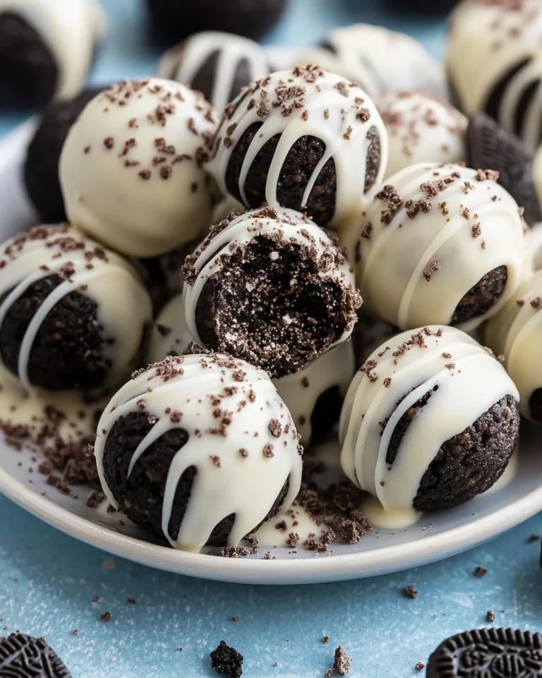 Cookies and Cream Oreo Protein Balls