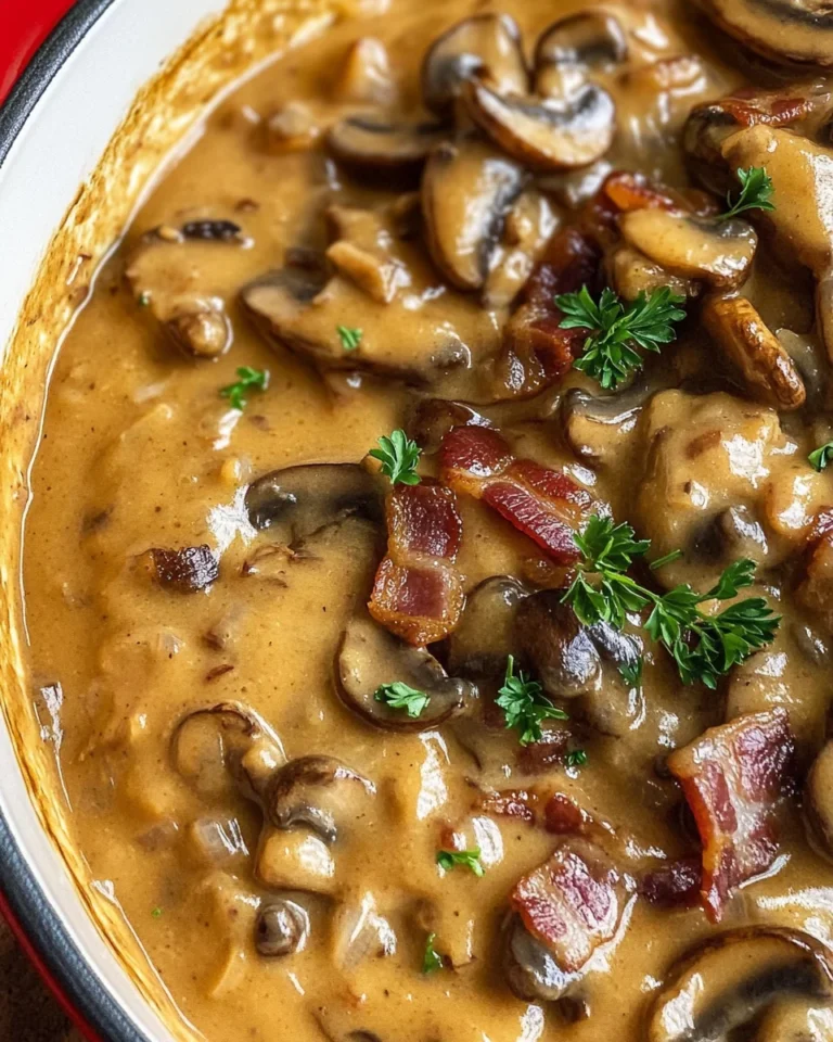 Creamy German Hunter's Sauce (Jägersoße)