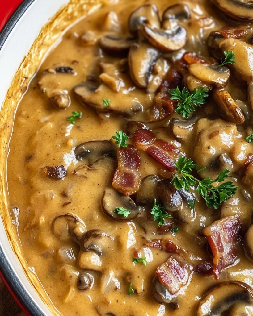 Creamy German Hunter's Sauce (Jägersoße)