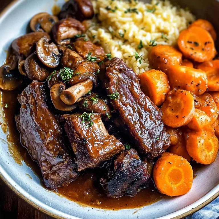 Crockpot Beef Short Ribs