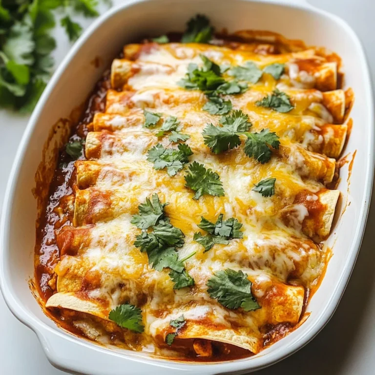 Delicious Chicken Enchiladas