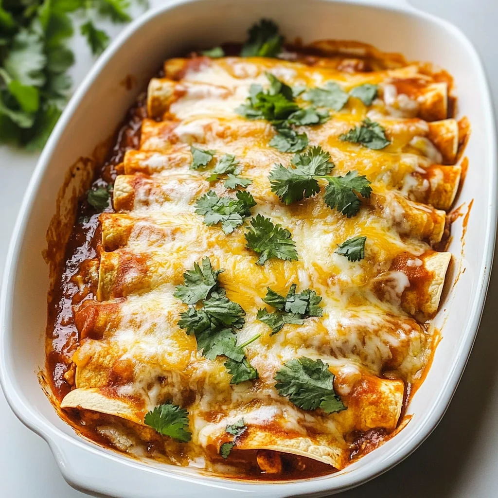 Delicious Chicken Enchiladas
