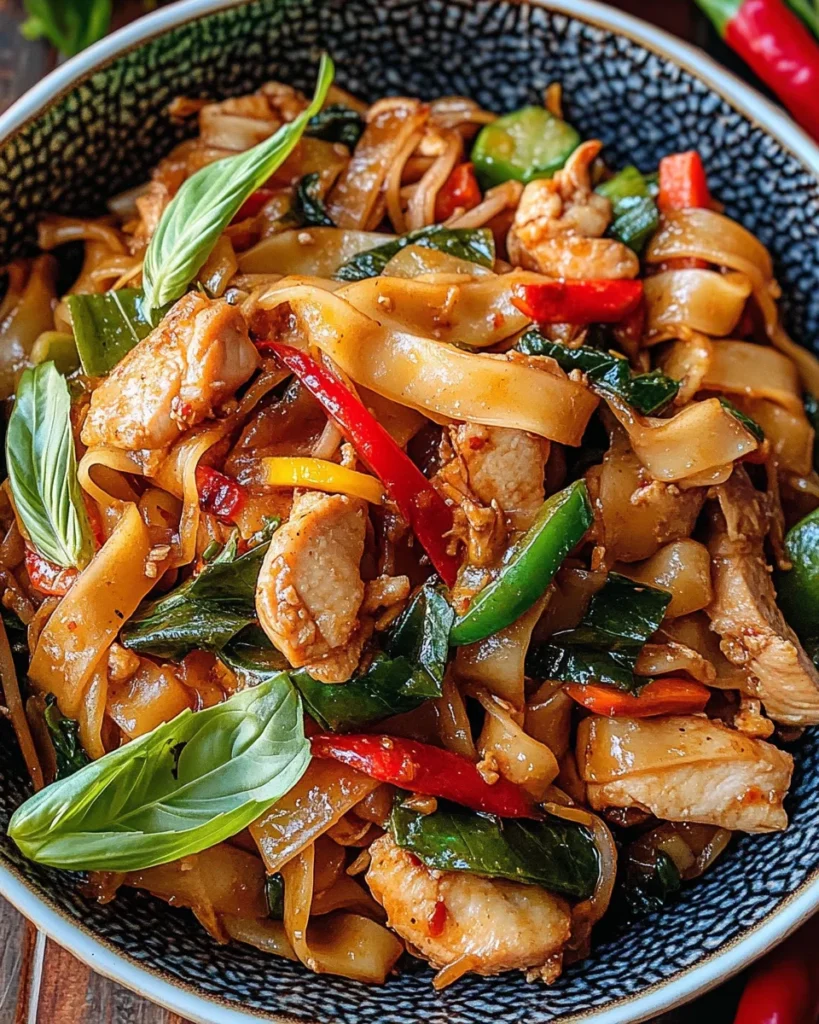 Drunken Noodles (Pad Kee Mao)
