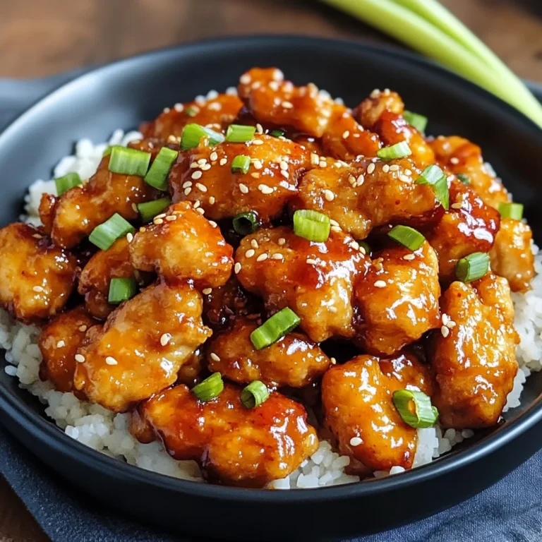 Easy Orange Chicken Recipe