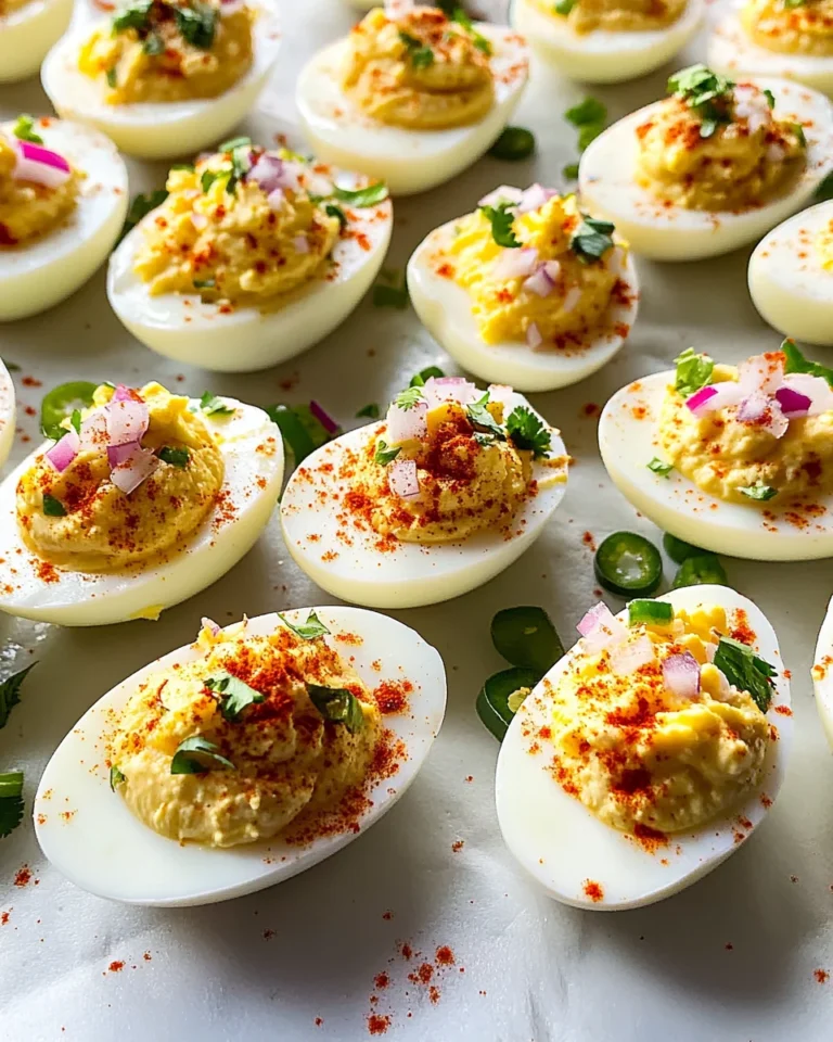 Elote Deviled Eggs: 12 Fiesta Delights