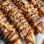 Frozen Banana Snickers