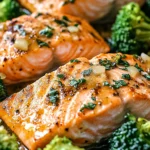 Garlic Butter Baked Salmon Recipe