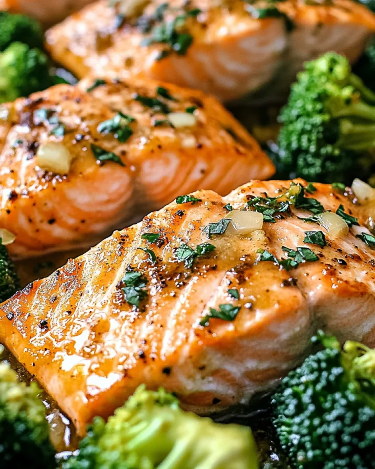 Garlic Butter Baked Salmon Recipe