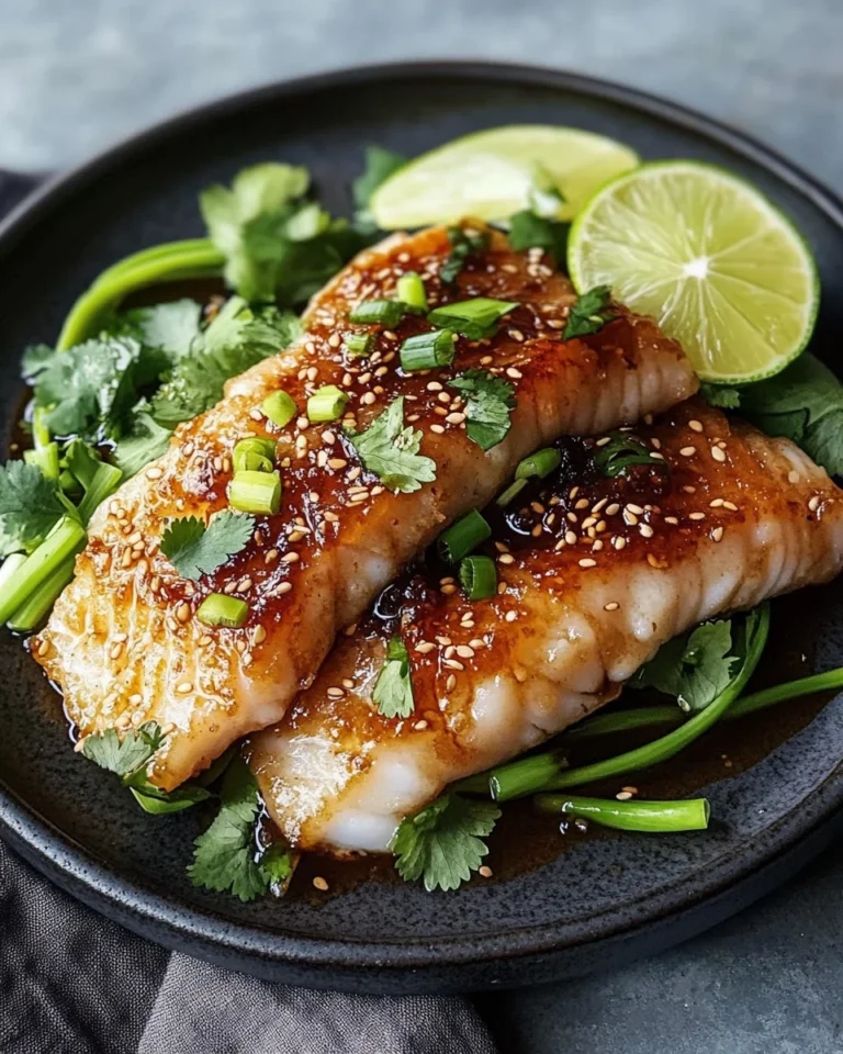 Ginger Soy Glazed Cod: A Flavorful and Healthy Seafood Dish