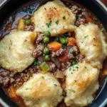 Ground Beef and Dumplings