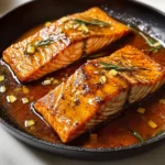 Honey Garlic Glazed Salmon