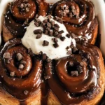 Hot Chocolate Cinnamon Rolls