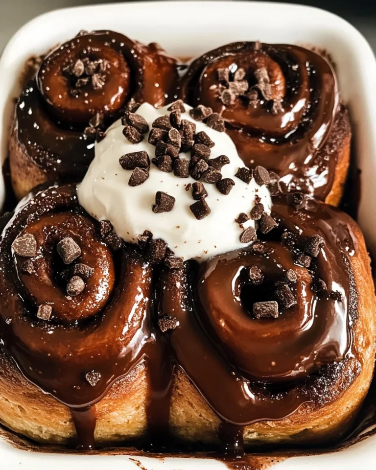 Hot Chocolate Cinnamon Rolls