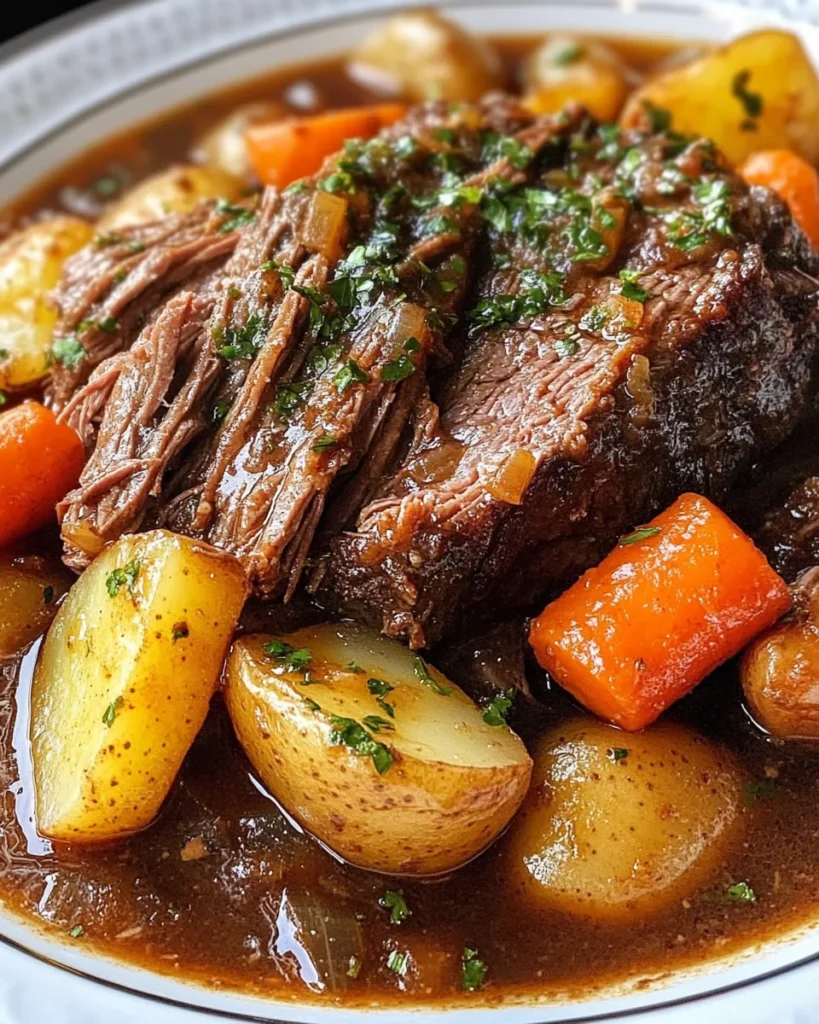 How To Make 5-Star Pot Roast Slow Cooker Fast & Easy