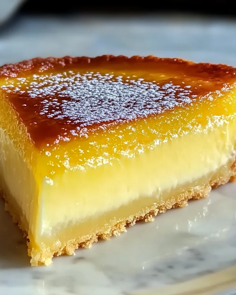 Italian Grandma’s Lemon Custard Cake – Classic Recipe