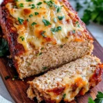Juicy Garlic Parmesan Chicken Meatloaf: Comfort Food Delight