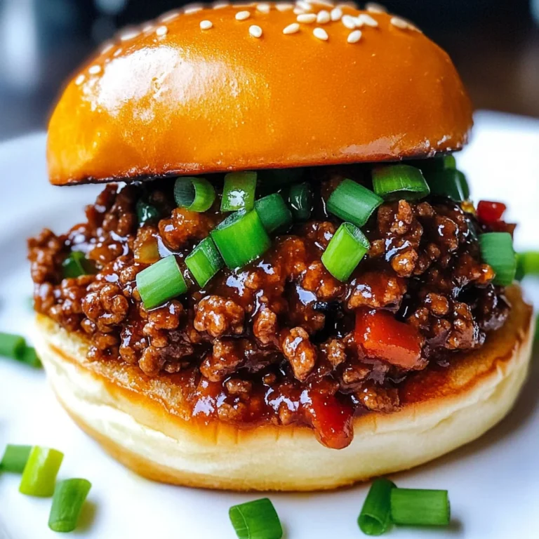 Korean Beef Sloppy Joes Recipe