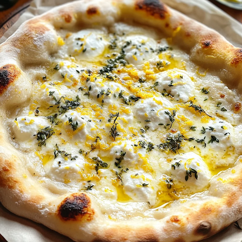 Lemon Pizza