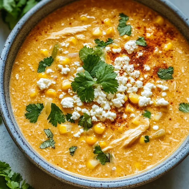 Mexican Street Corn Soup