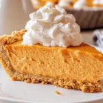 No Bake Marshmallow Pumpkin Pie