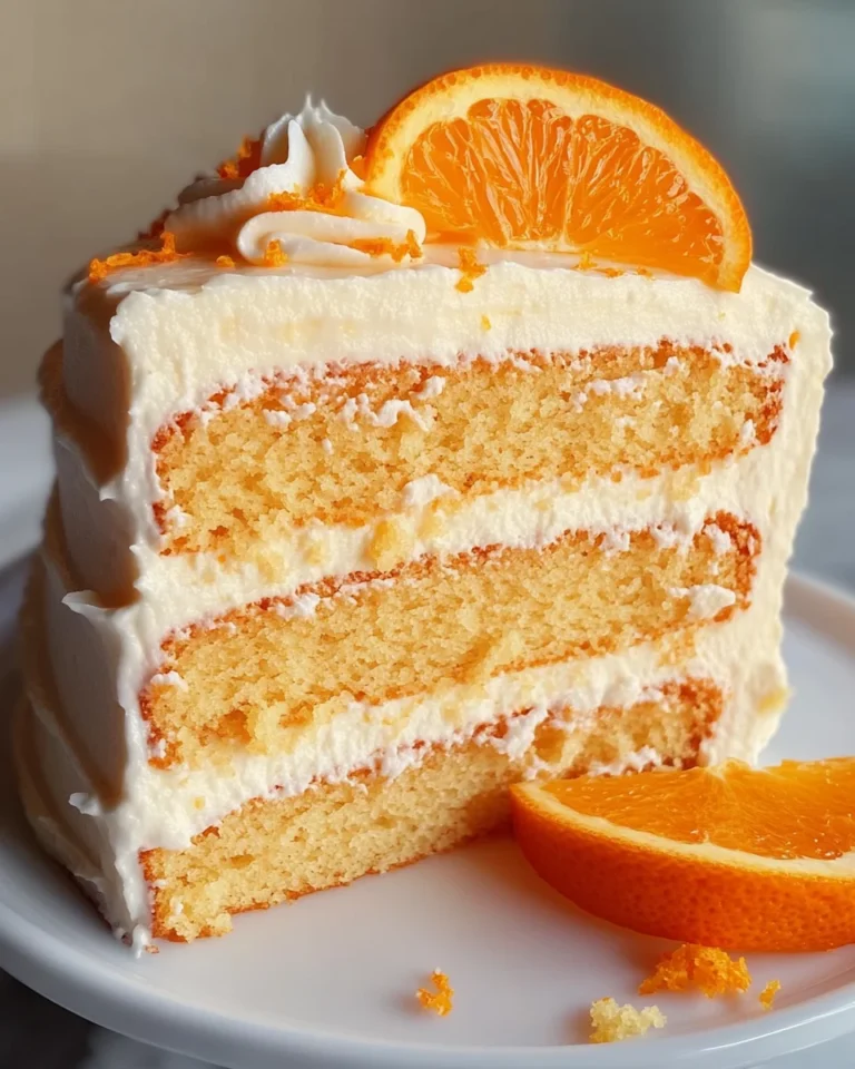Orange Creamsicle Cake