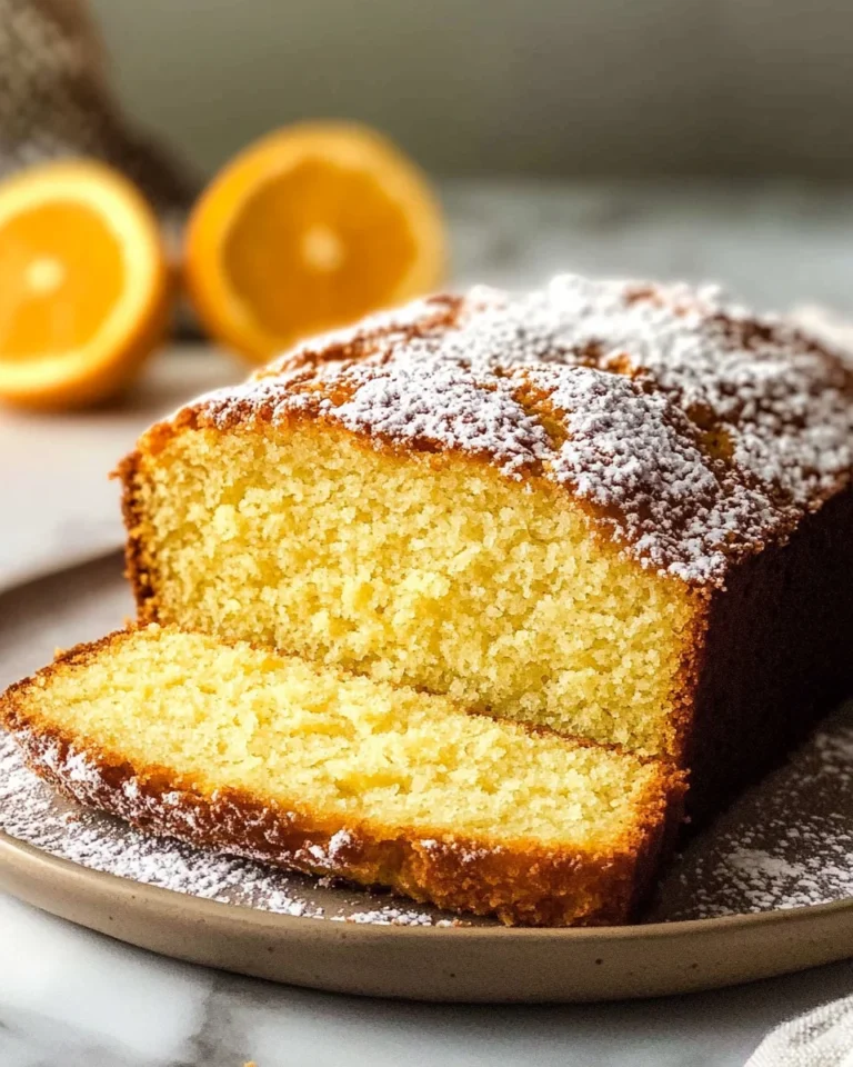 Orange Loaf Cake