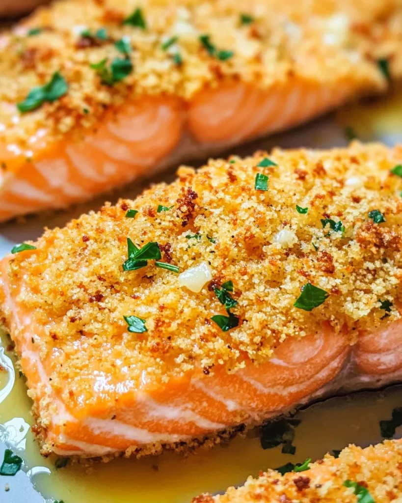 Panko Crusted Salmon