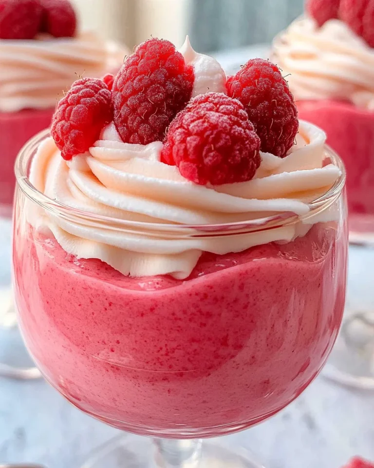 Raspberry Mousse Recipe