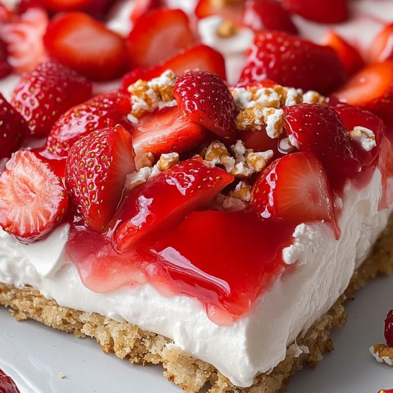 Strawberry Pretzel Salad