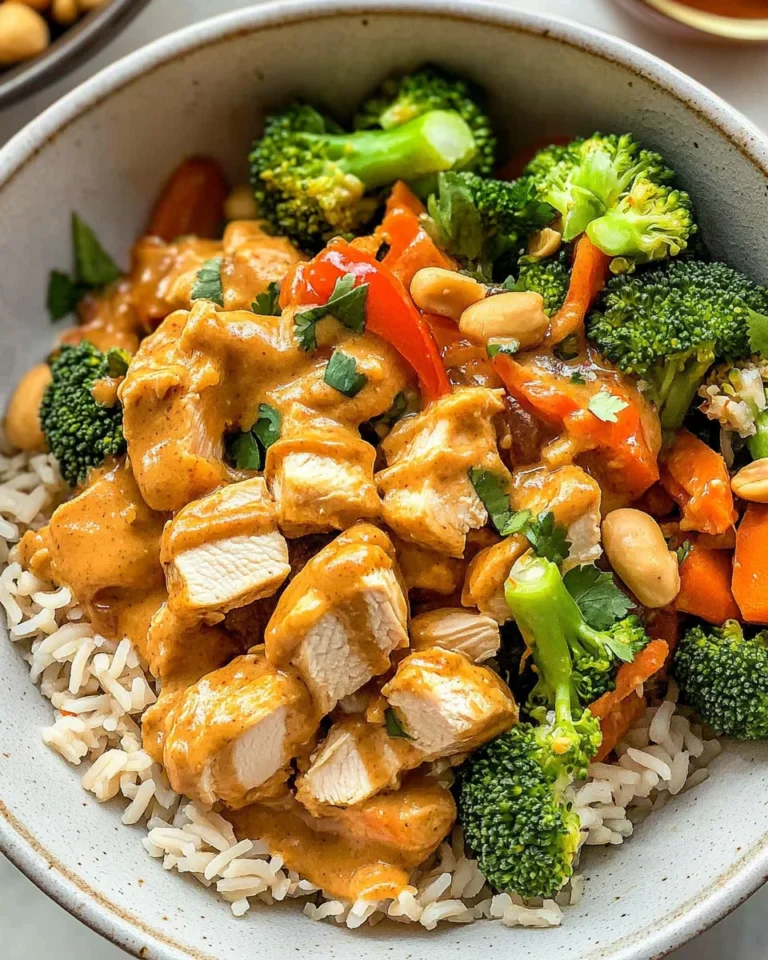 Thai Peanut Chicken Bowls: An Incredible Essential Recipe