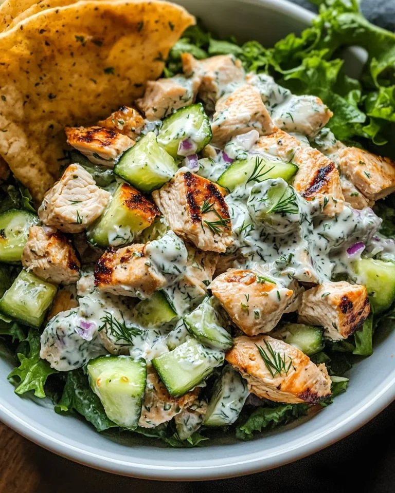 Tzatziki Chicken Salad