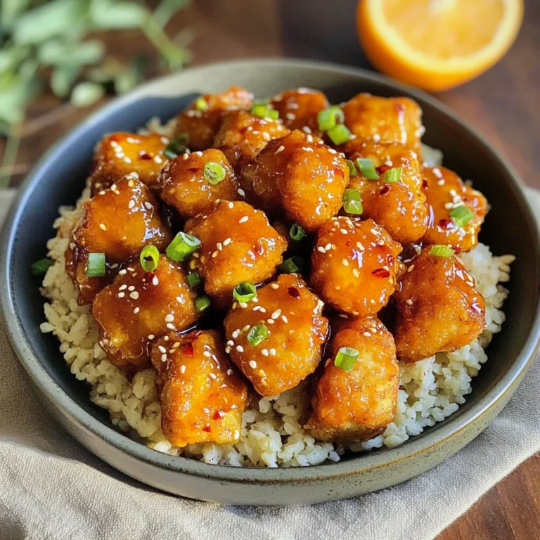 Vegan Orange Chicken (Tofu)