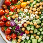 10-Minute Mediterranean Chickpea Salad