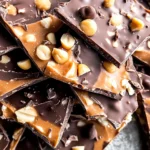 10 Minute Peanut Butter Chocolate Greek Yogurt Bark Recipe