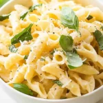 Basil Lemon Pasta Salad